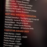 Lucas & Wyllys National Paralegal Awards 2023