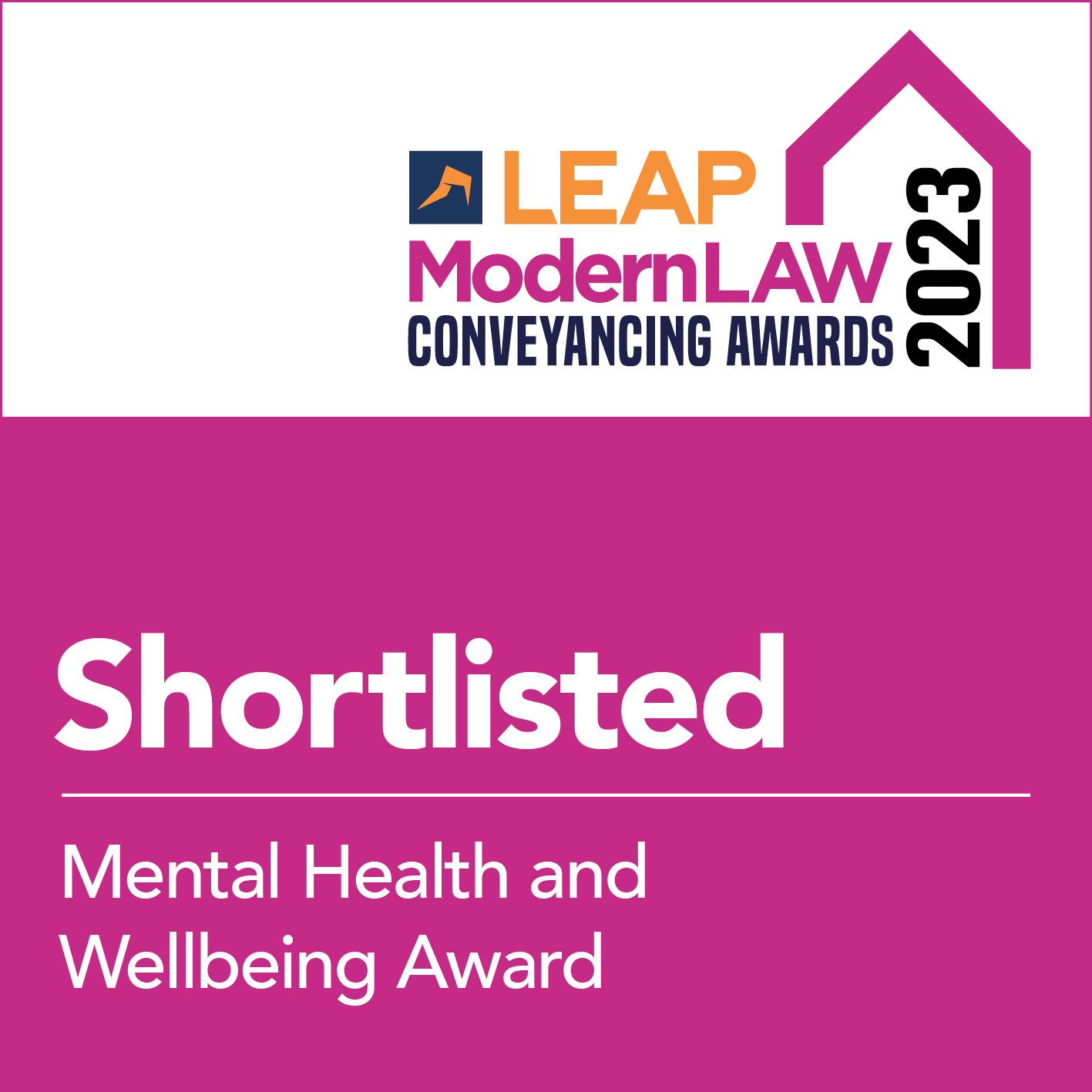 Lucas & Wyllys Mental Health & Wellbeing Award Modern Law Conveyancing Awards