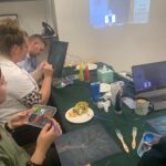 Lucas & Wyllys World Mental Health Day Painting Lunch